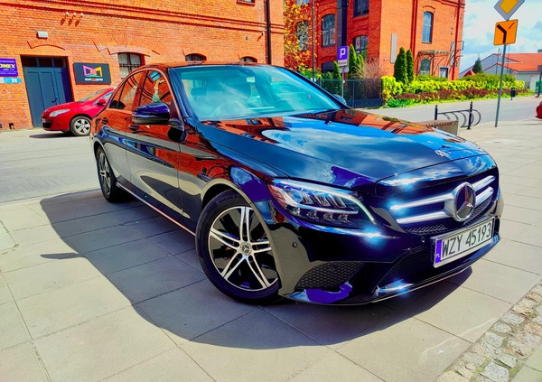 Mercedes-Benz Klasa C cena 119000 przebieg: 102000, rok produkcji 2019 z Dobrzany małe 137